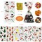 Wrapables Christmas Cellophane Treat Bags With Twist Ties for Candy, Cookies, Treats, Gifts and Party Favors (100pcs), Happy Holidays